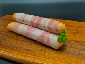 Barbecueworst met kaas 