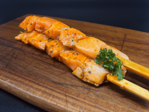 Zalm Brochette